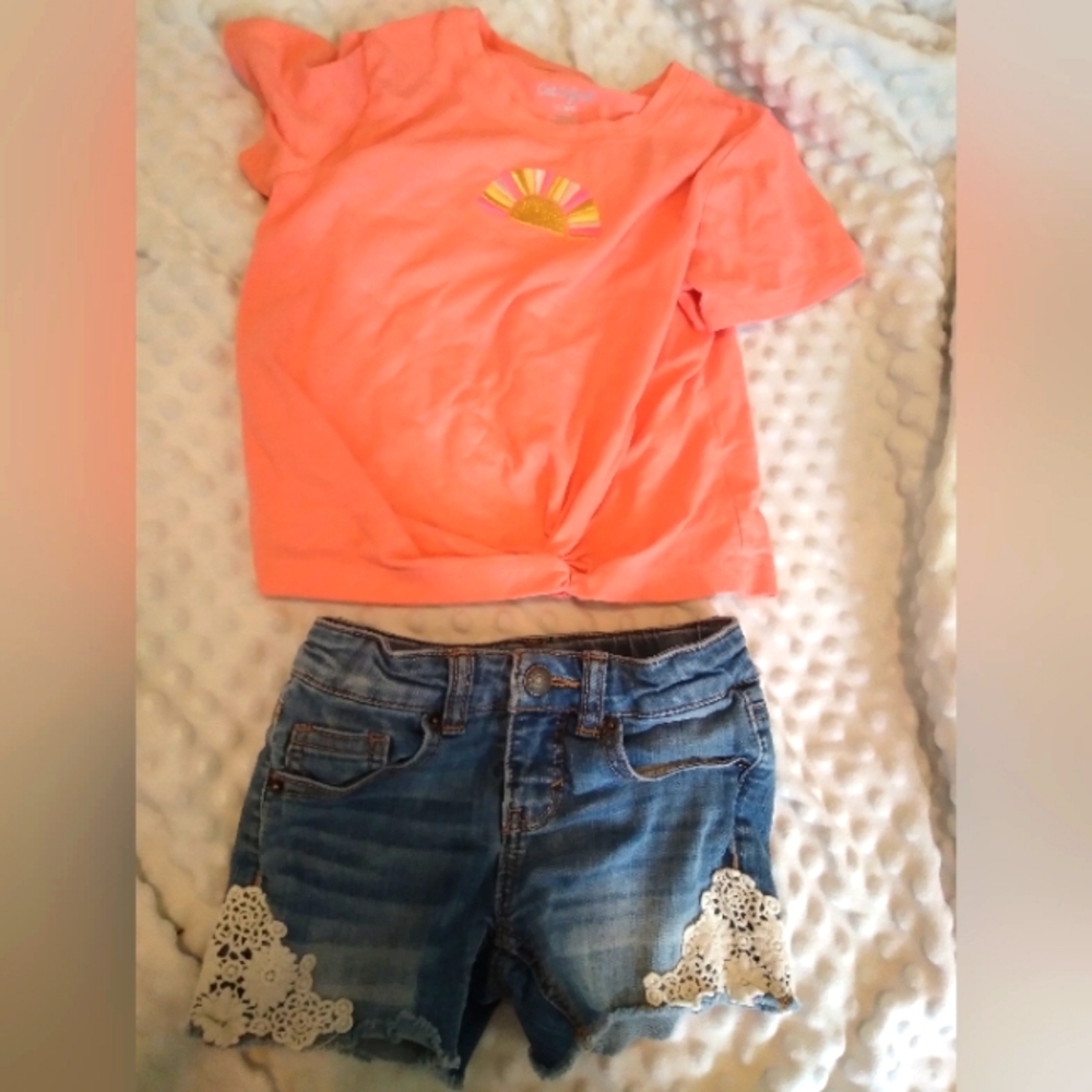 Cat and Jack girls set